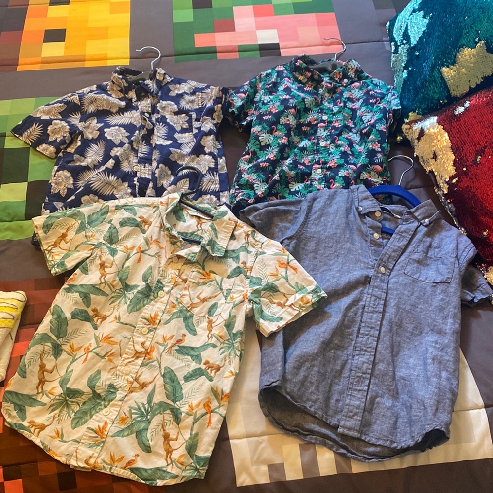 Janie and jack dress up shirts